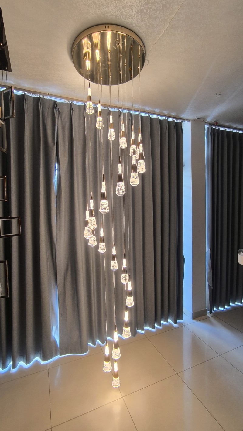 5165*Lampara doble altura Ø600*3500mm